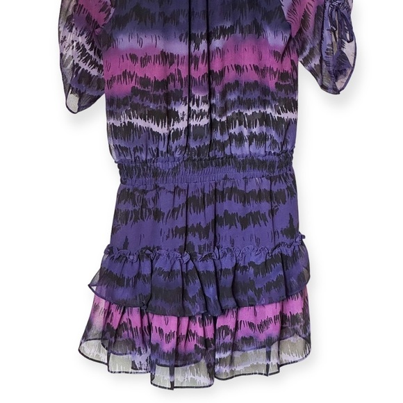 Misa Los Angeles Becca Dress Purple Tie Dye, Size Small‎ - Picture 9 of 16